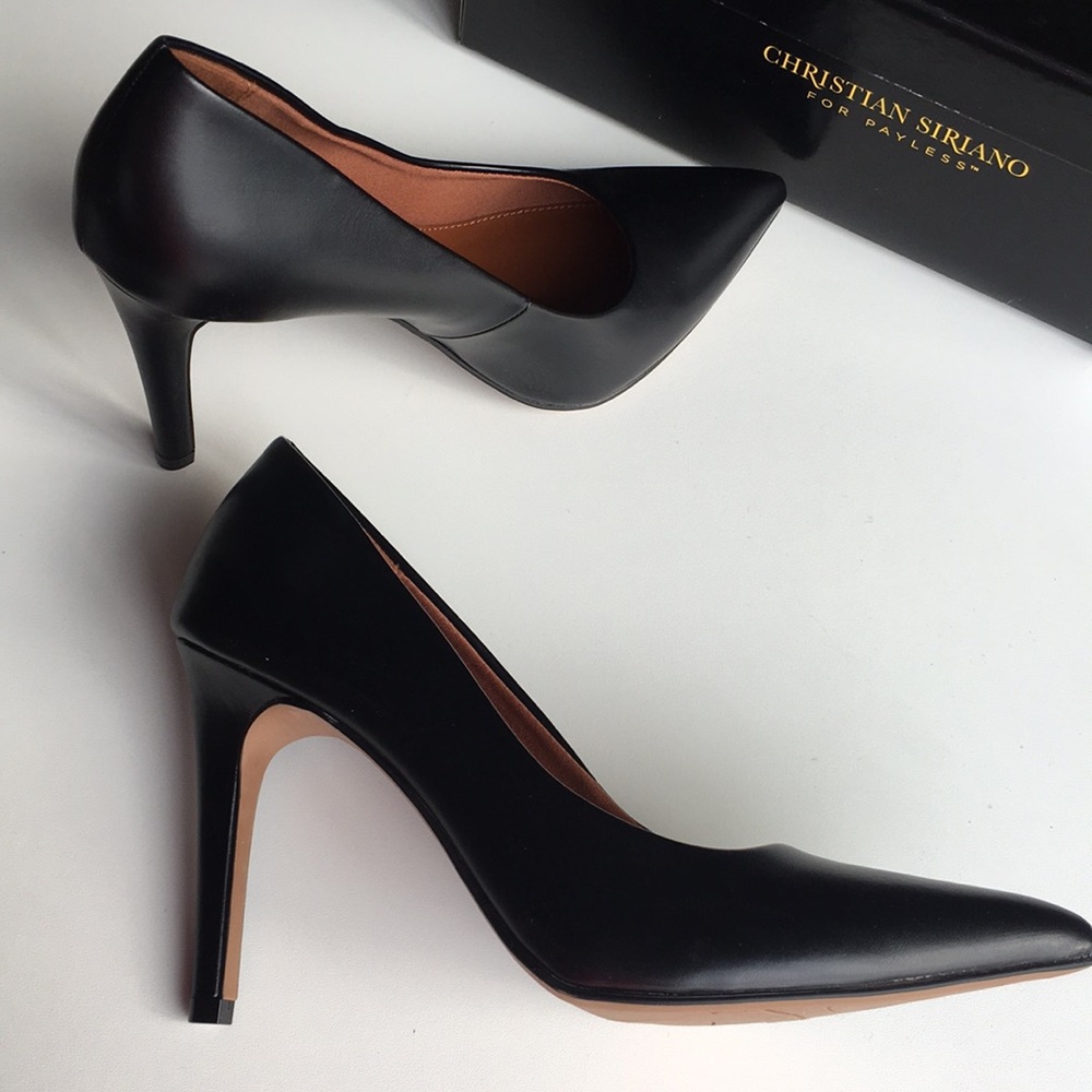 Christian Siriano for Payless black heels